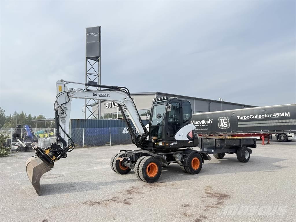 Bobcat E57W Wielgraafmachines