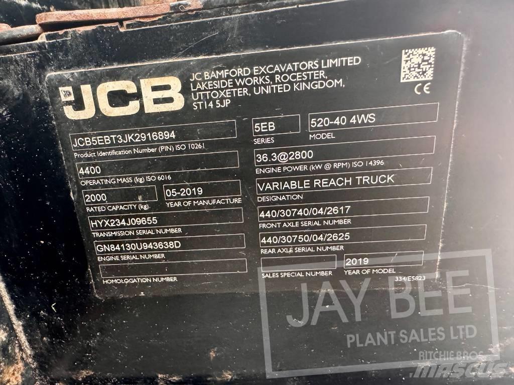 JCB 520-40 Verreikers