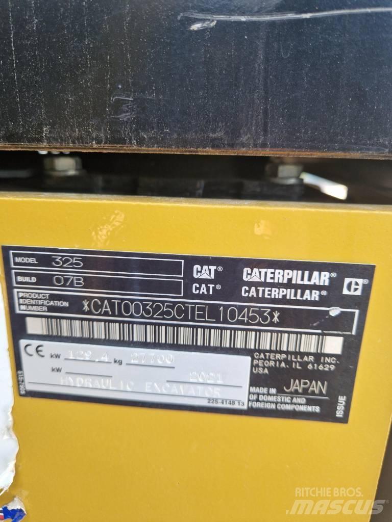 CAT 325 Rupsgraafmachines