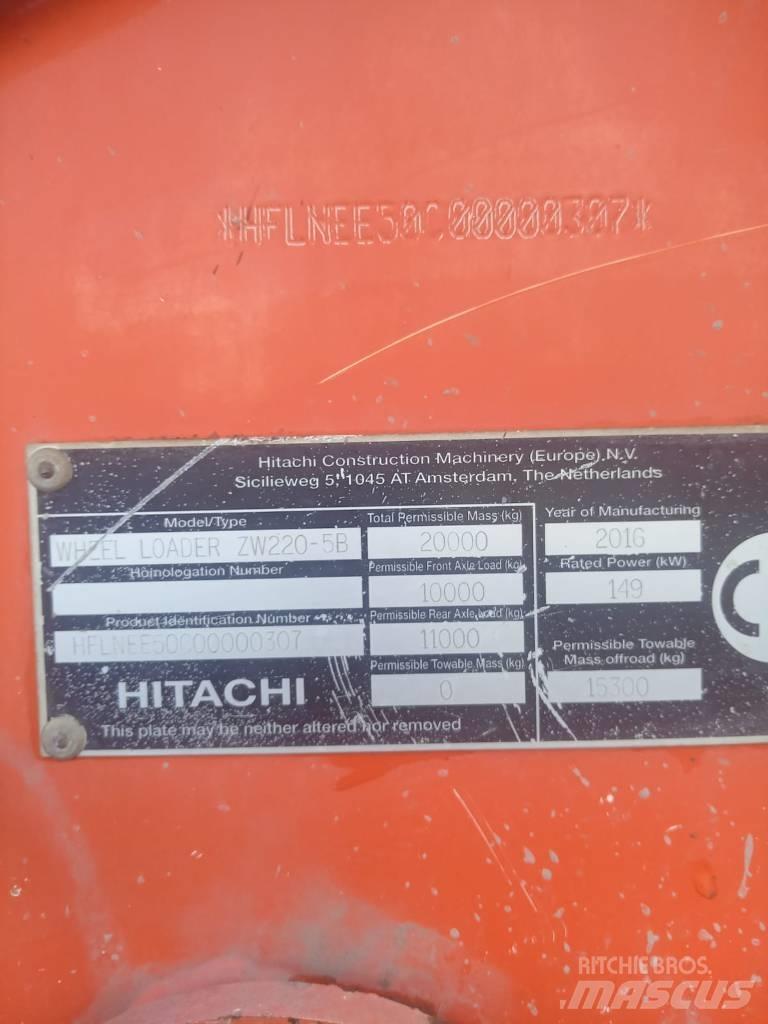 Hitachi ZW 220-6 Wielgraafmachines