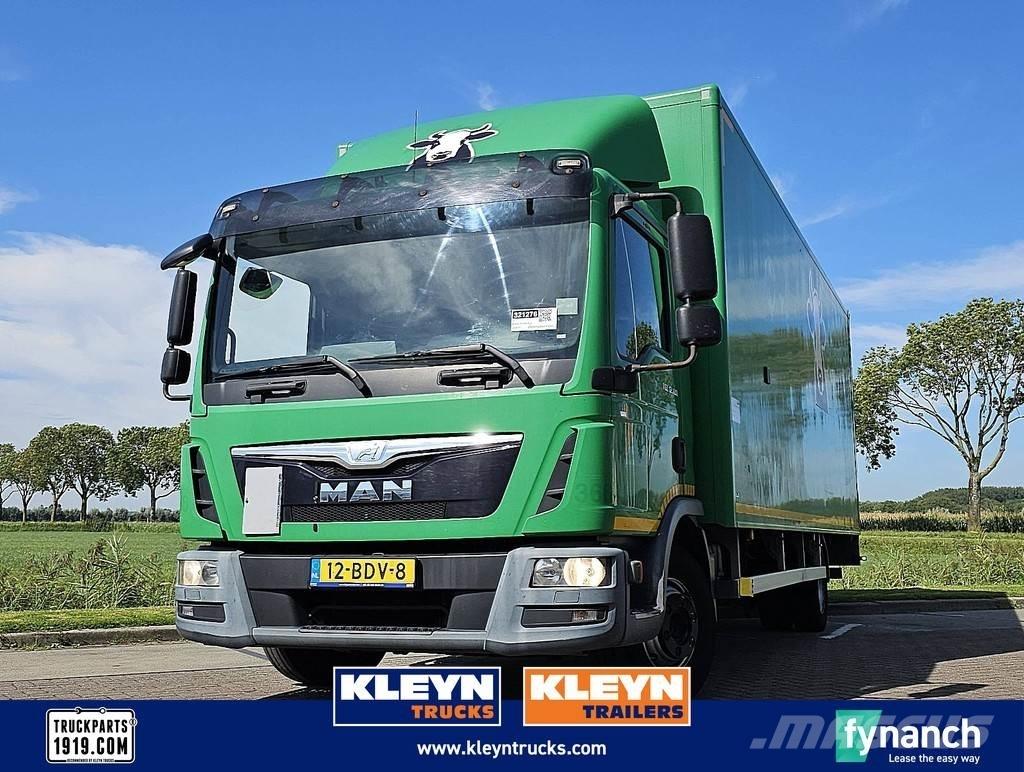 MAN 12.180 TGL Bakwagens met gesloten opbouw