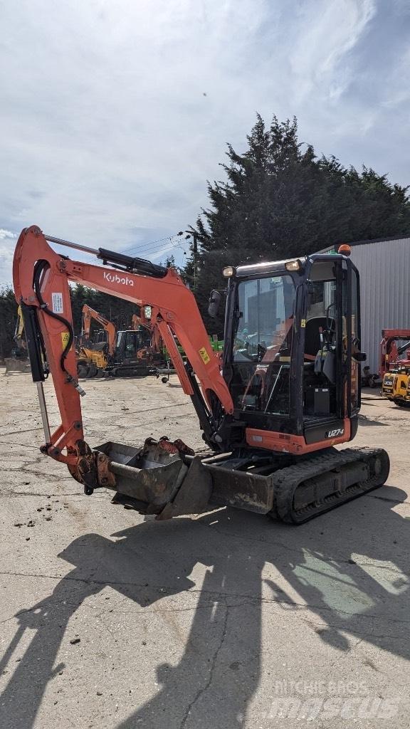 Kubota U 27 Minigraafmachines < 7t