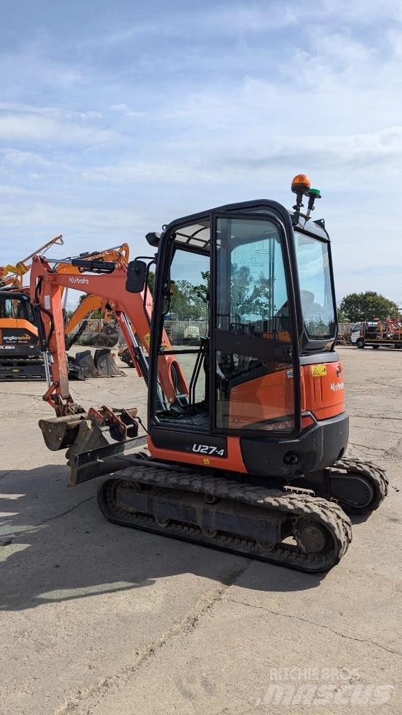 Kubota U 27 Minigraafmachines < 7t