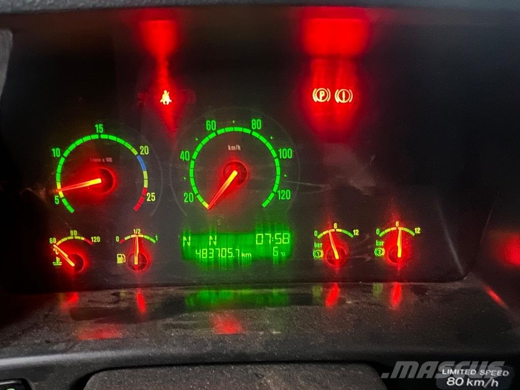 Scania P 310 DB Bakwagens met gesloten opbouw