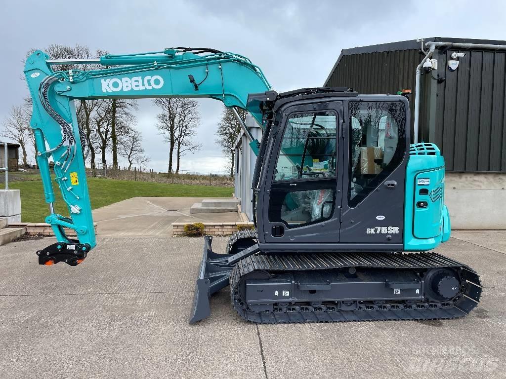 Kobelco SK75 SR-7 Midigraafmachines 7t - 12t