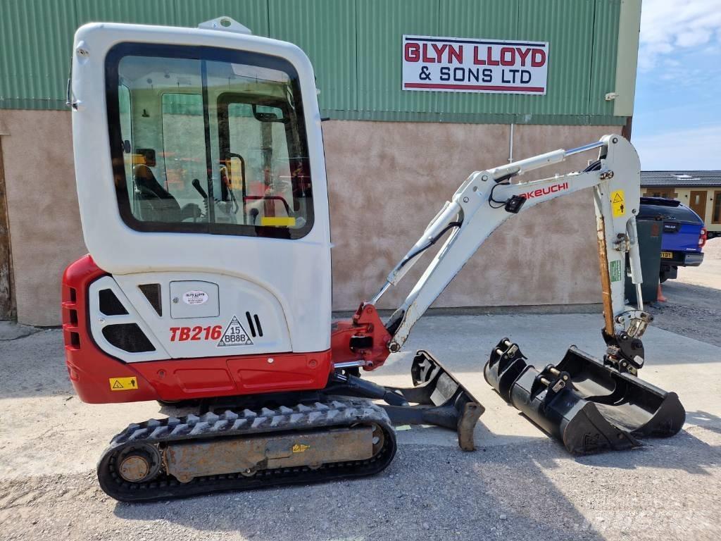 Takeuchi TB 216 A Minigraafmachines < 7t