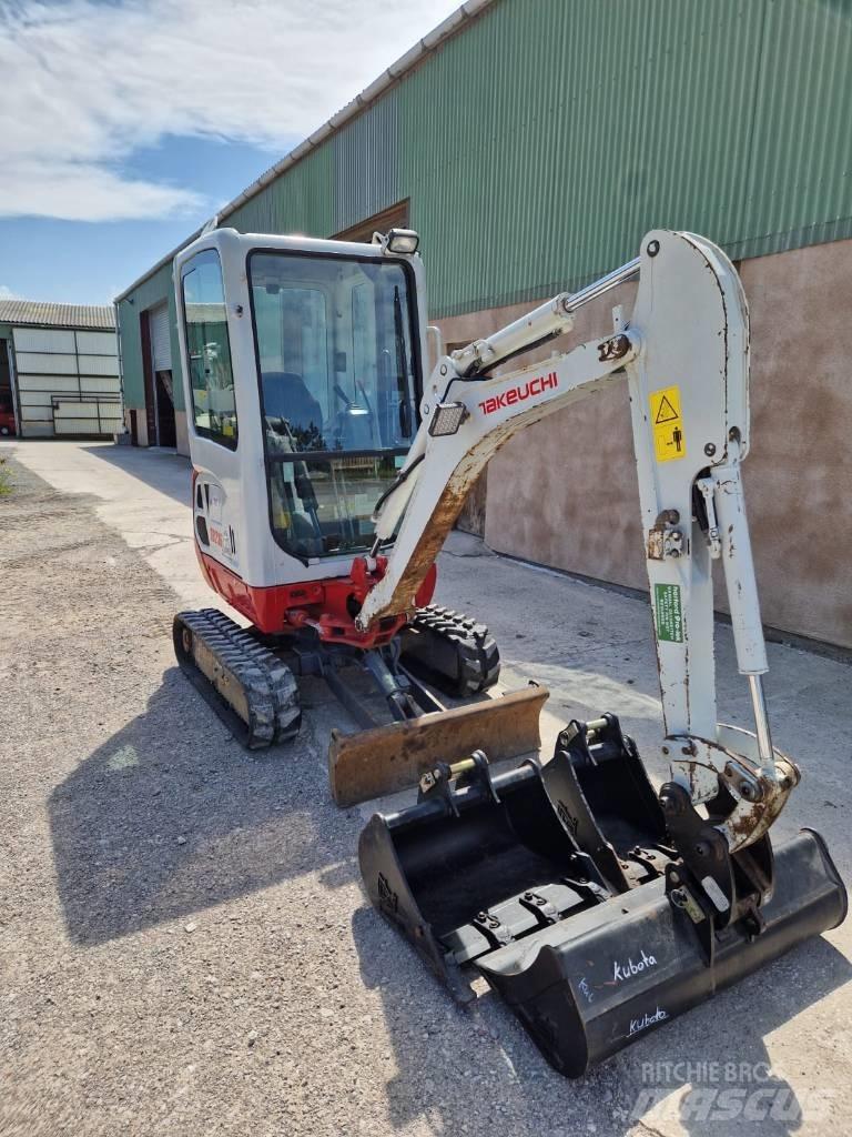 Takeuchi TB 216 A Minigraafmachines < 7t