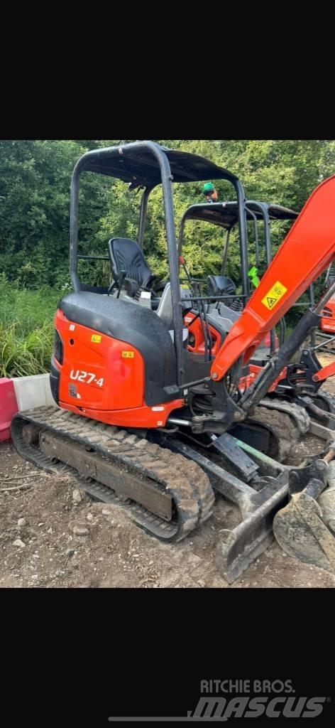 Kubota U 27-4 Minigraafmachines < 7t