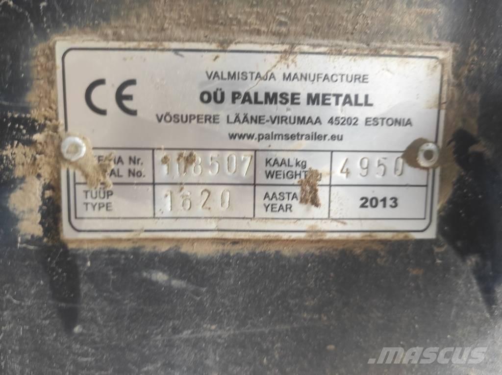 Palmse Trailer 1620L Kipperaanhangers