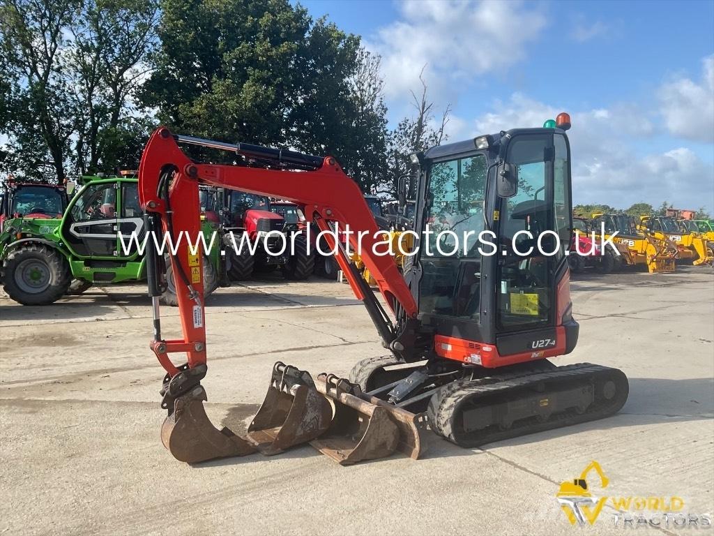 Kubota U 27-4 Minigraafmachines < 7t