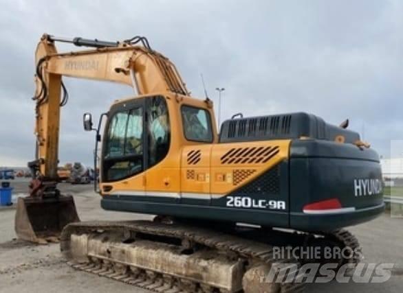 Hyundai R 260 LC-9A Rupsgraafmachines