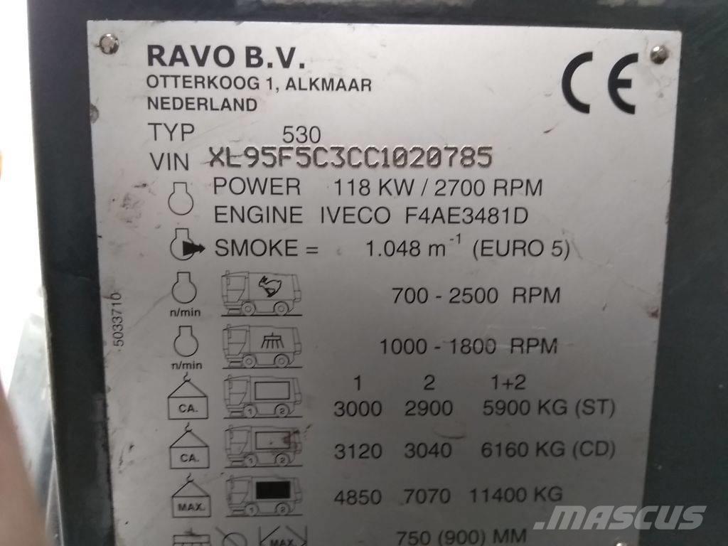 Ravo 530 CD Veegmachines