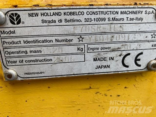 New Holland E 70 SR Midigraafmachines 7t - 12t