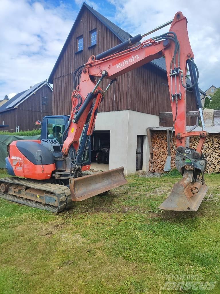 Kubota KX 080-4 Midigraafmachines 7t - 12t