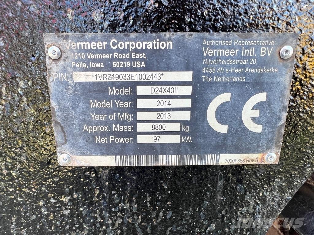 Vermeer D24X40II Horizontale boorinstallaties