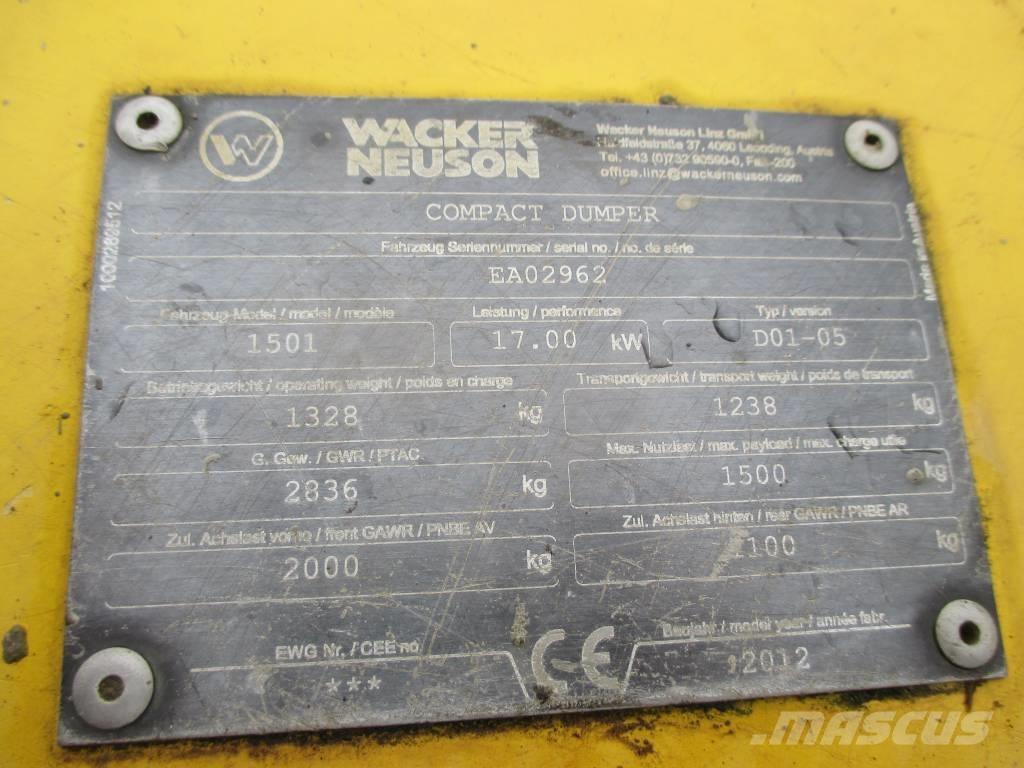 Wacker Neuson 1501 Mini Dumpers
