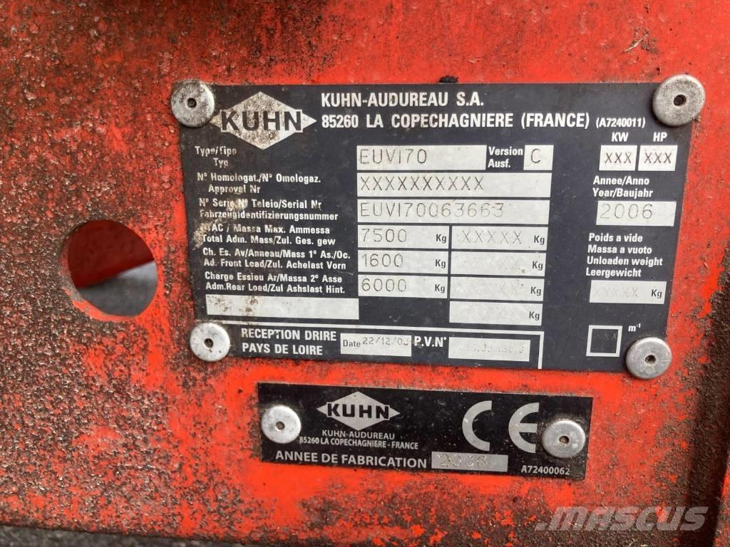 Kuhn EUROMIX 1    12m3 Voermachines