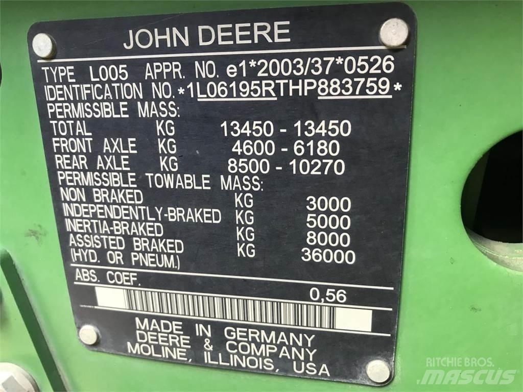 John Deere 6195R Tractoren