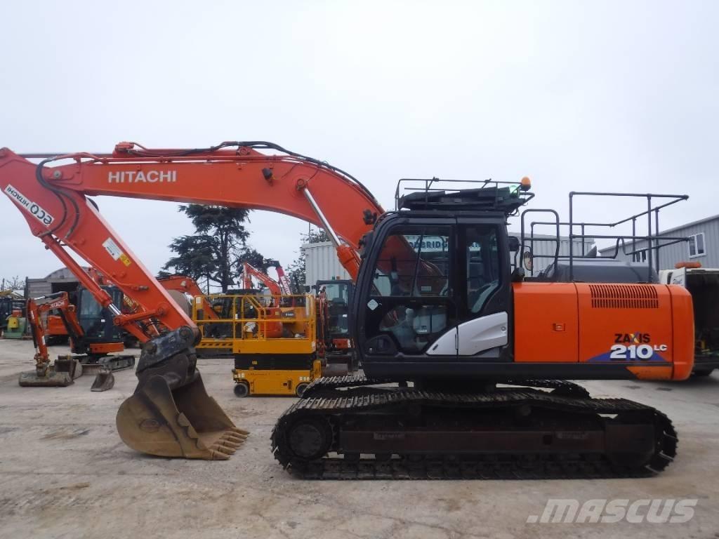 Hitachi ZX 210 LC-6 Rupsgraafmachines