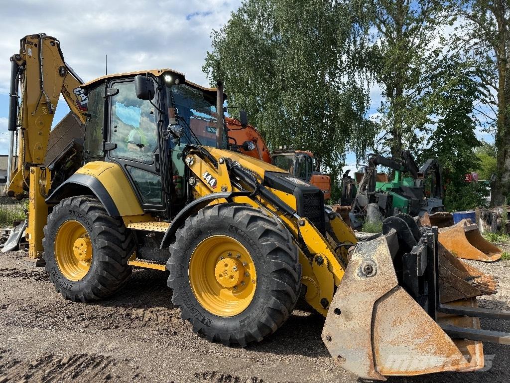 CAT 444 Graaf-laadcombinaties