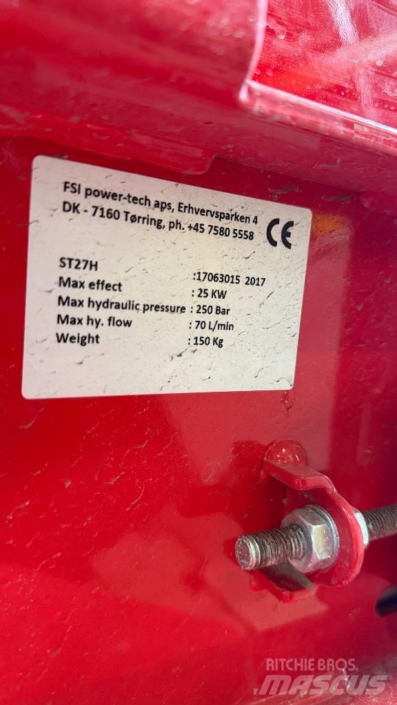  Kännufrees FSI ST27H Boomstronkfrees