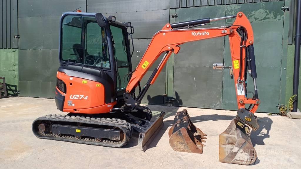 Kubota U 27-4 Minigraafmachines < 7t