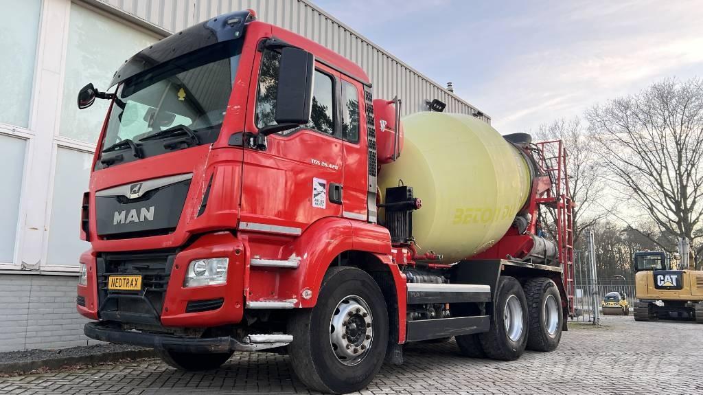 MAN TGS 26.420   2018 Betonmixers en pompen