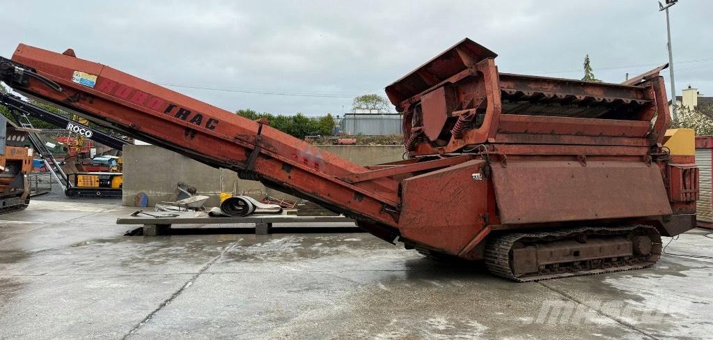 Extec RoboTrac Mobiele zeefinstallaties