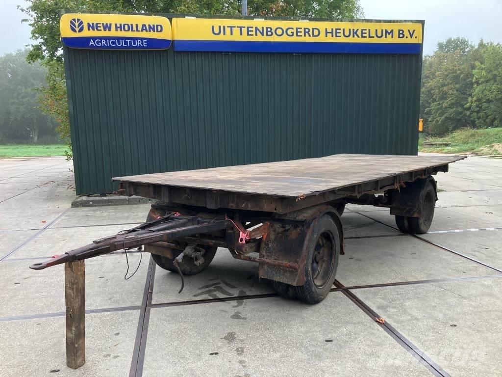 DAF balenwagen Vlakke laadvloer
