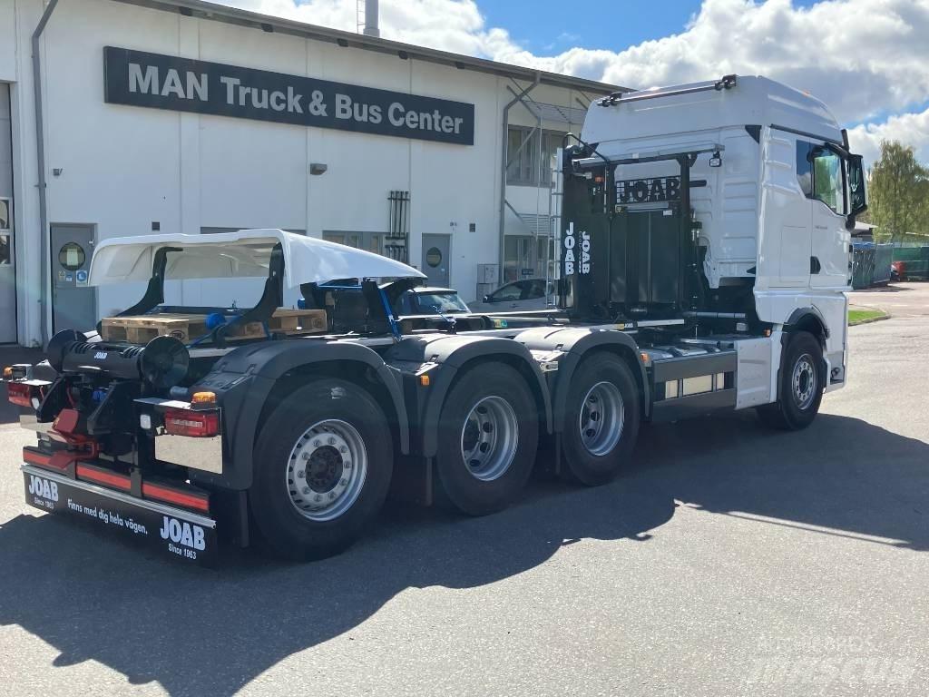 MAN TGX 35.520 Vrachtwagen met containersysteem
