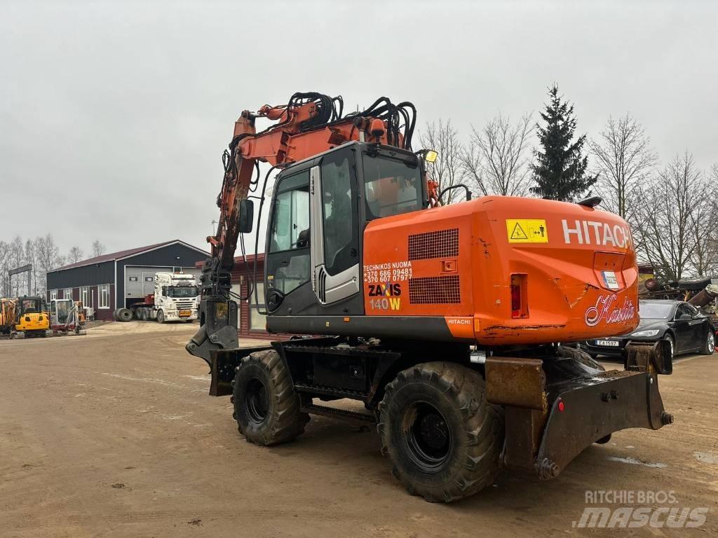 Hitachi ZX 140 W-3 Wielgraafmachines