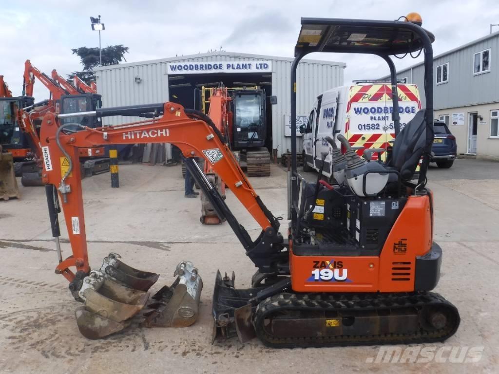 Hitachi ZX 19 U-6 Minigraafmachines < 7t