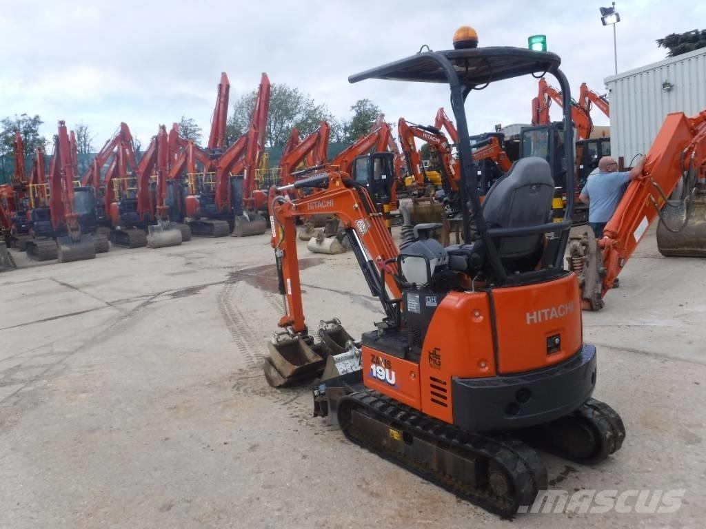 Hitachi ZX 19 U-6 Minigraafmachines < 7t