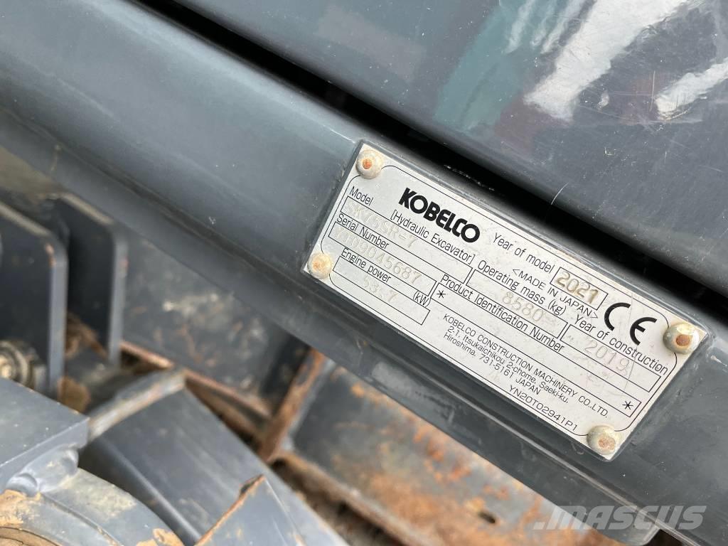 Kobelco SK 75 SR -7 Midigraafmachines 7t - 12t