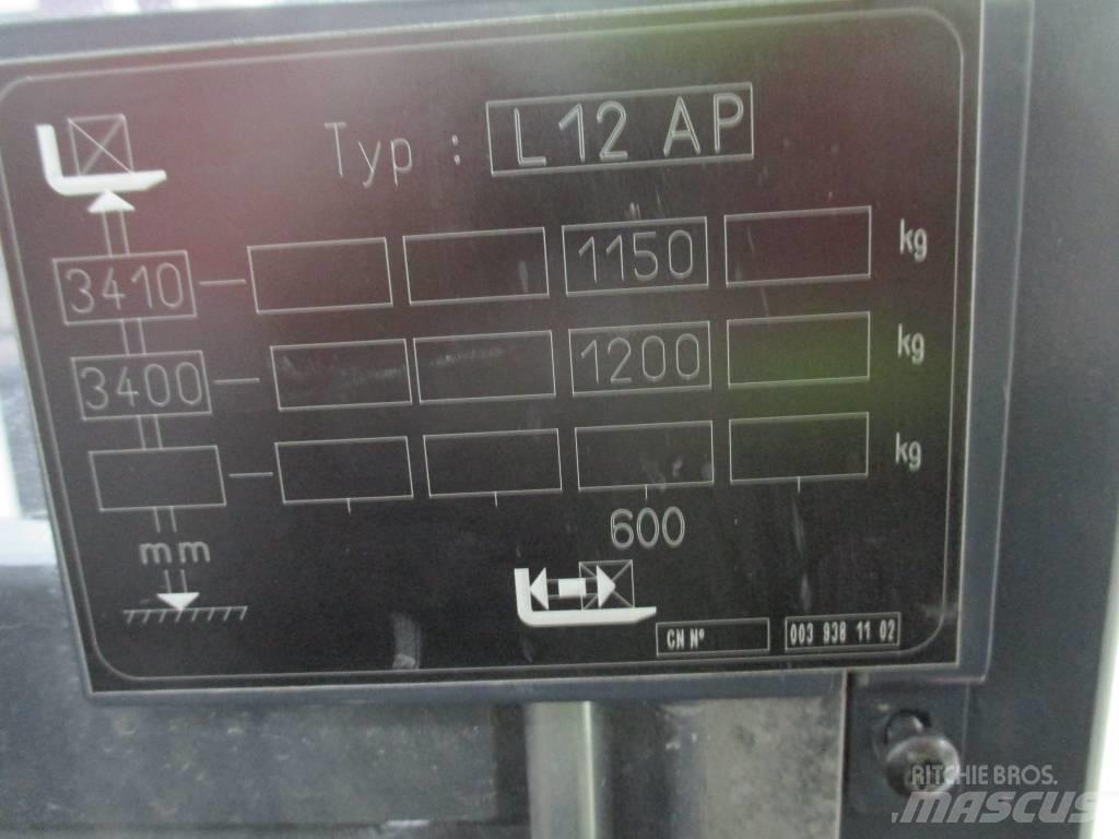 Linde L 12 AP Zelfrijdende stapelaars
