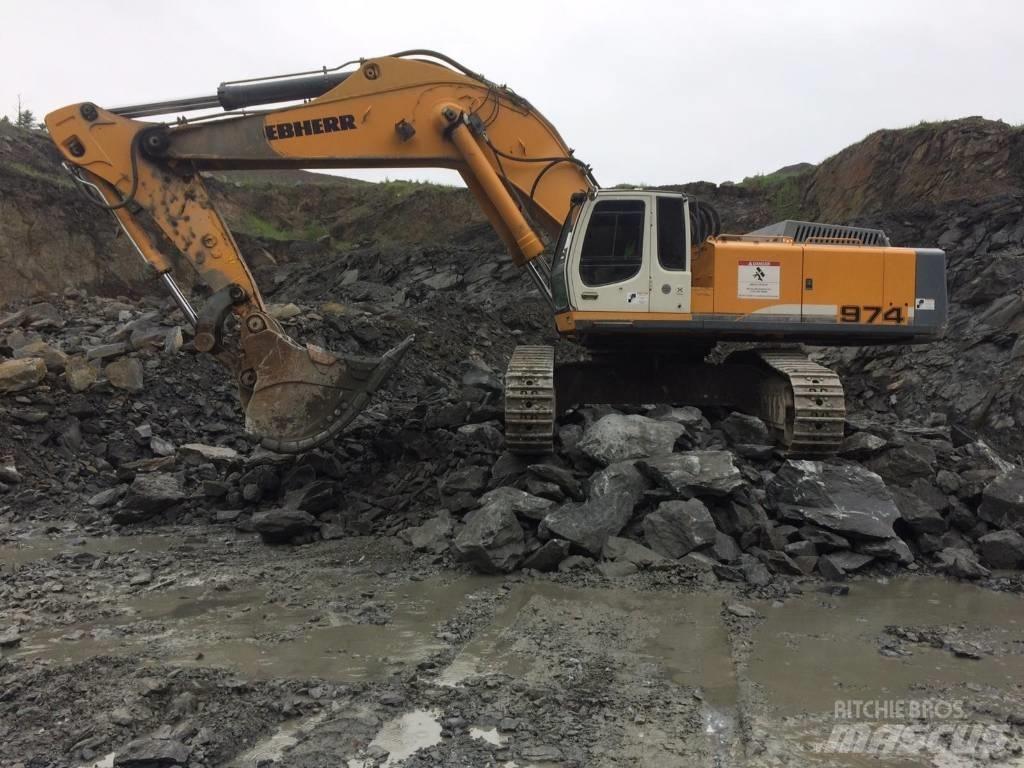 Liebherr R 974 C Rupsgraafmachines