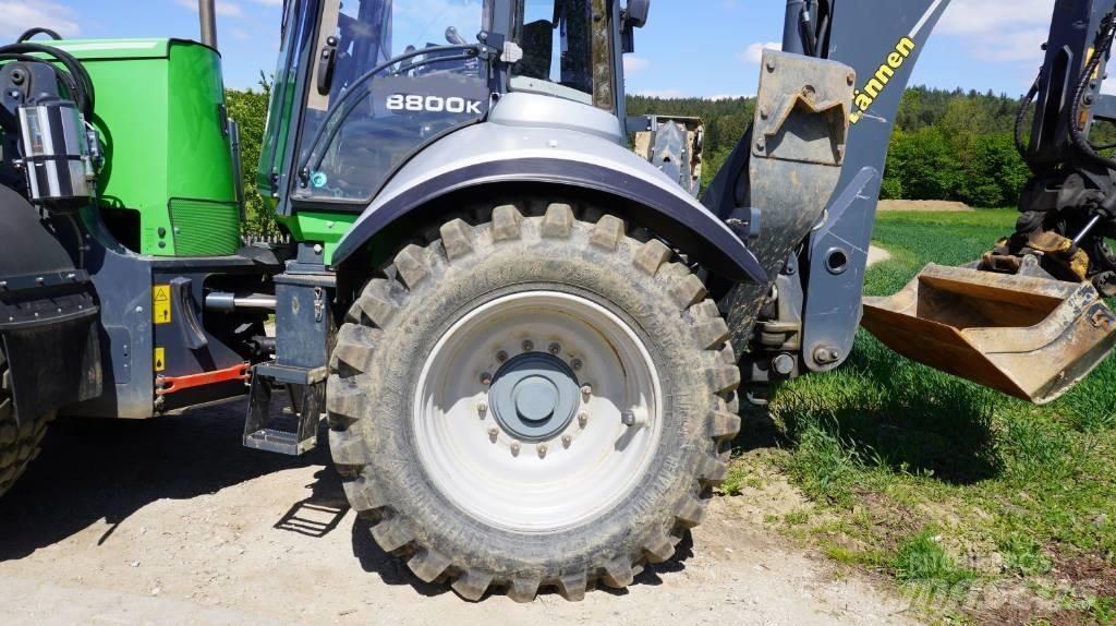 Lännen 8800 K Graaf-laadcombinaties