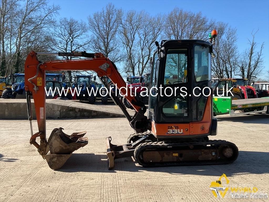 Hitachi ZX 33 U Minigraafmachines < 7t