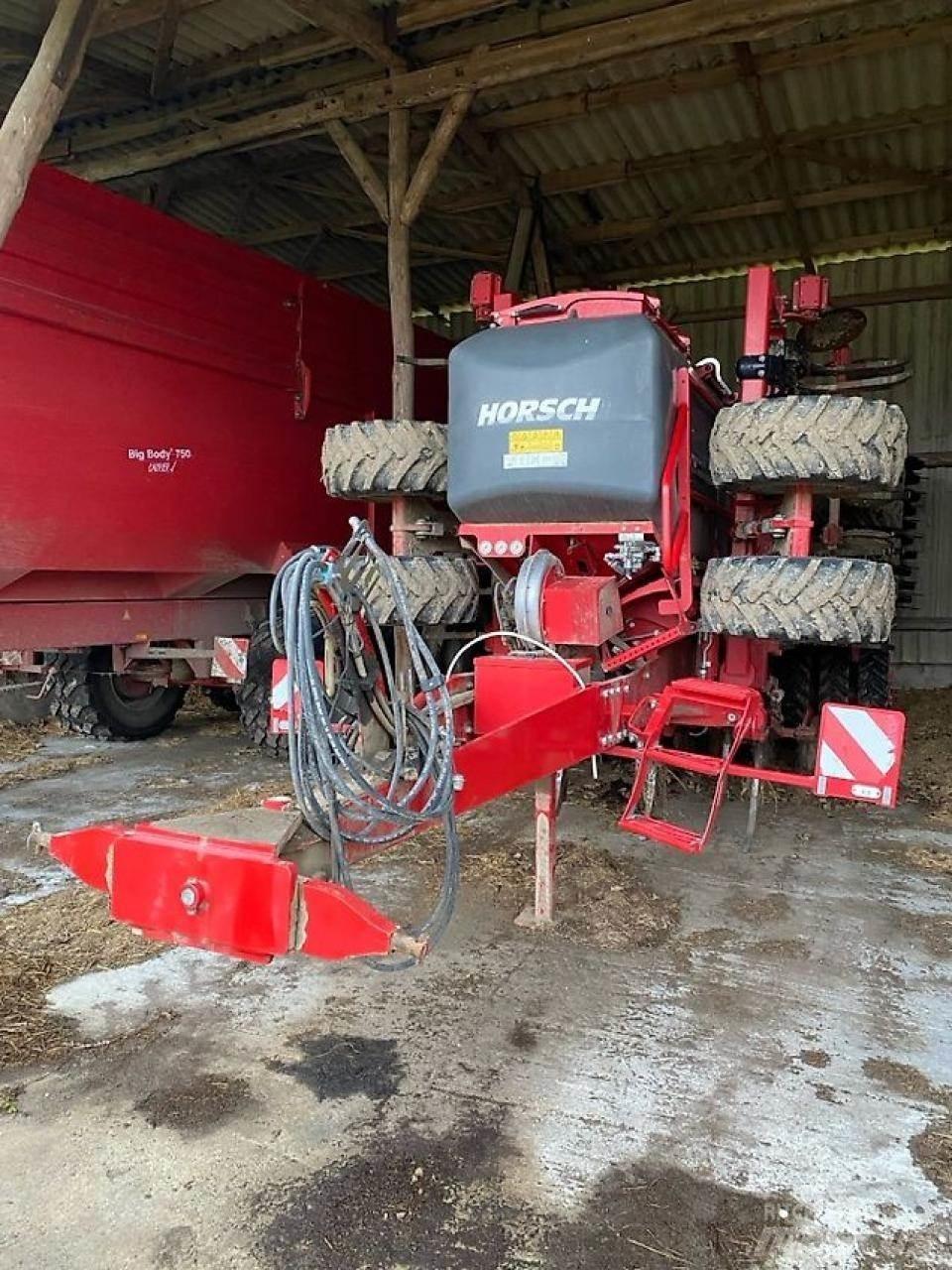 Horsch Focus 6 TD Zaaicombinaties