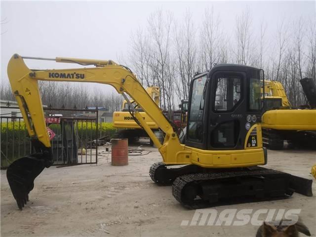 Komatsu PC 55 Rupsgraafmachines