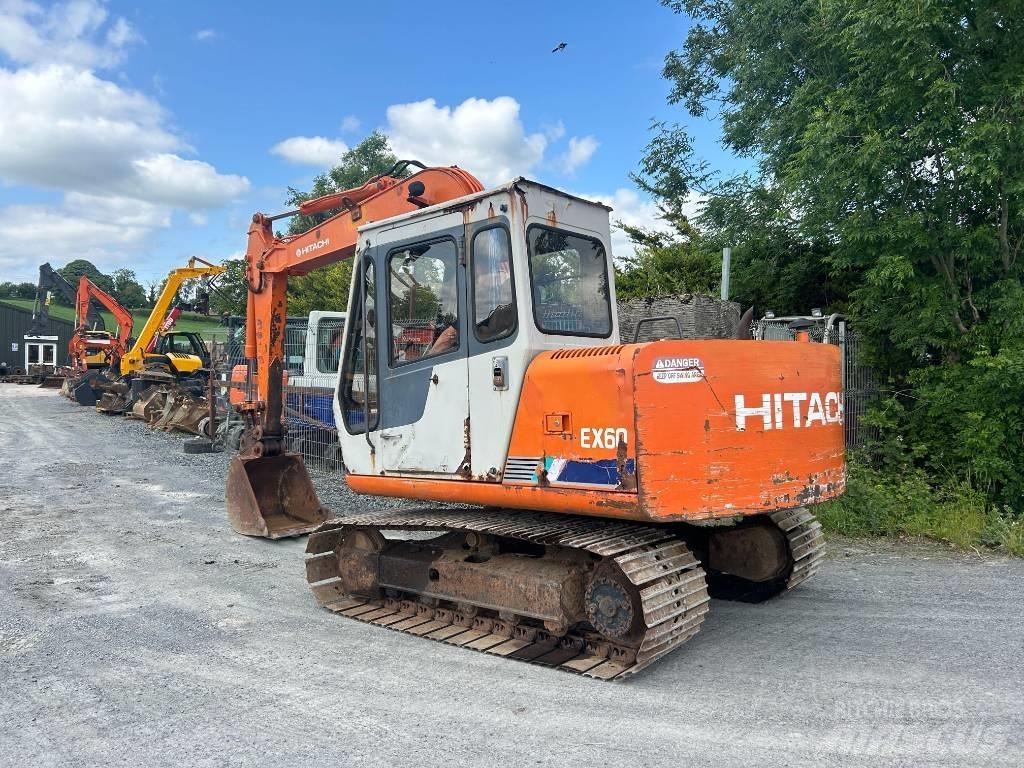 Hitachi EX 60-1 Rupsgraafmachines