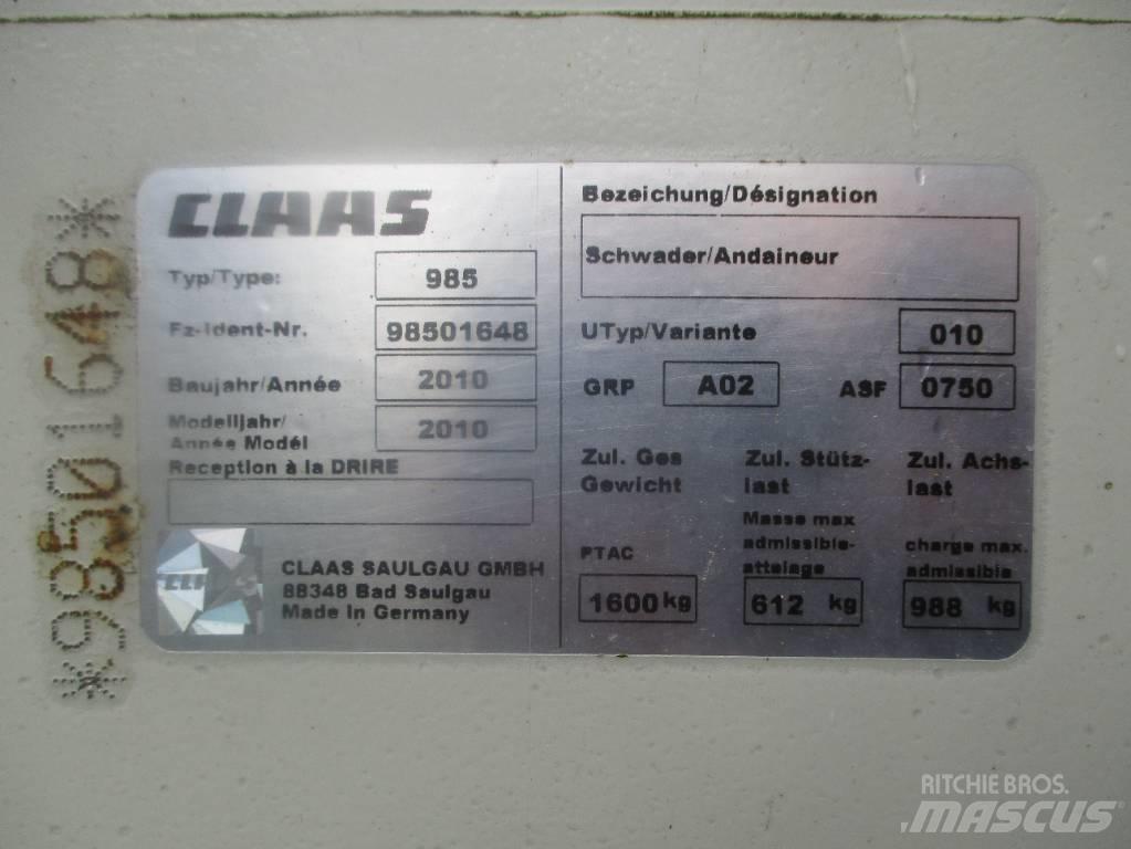 CLAAS Liner 2600 Schudders