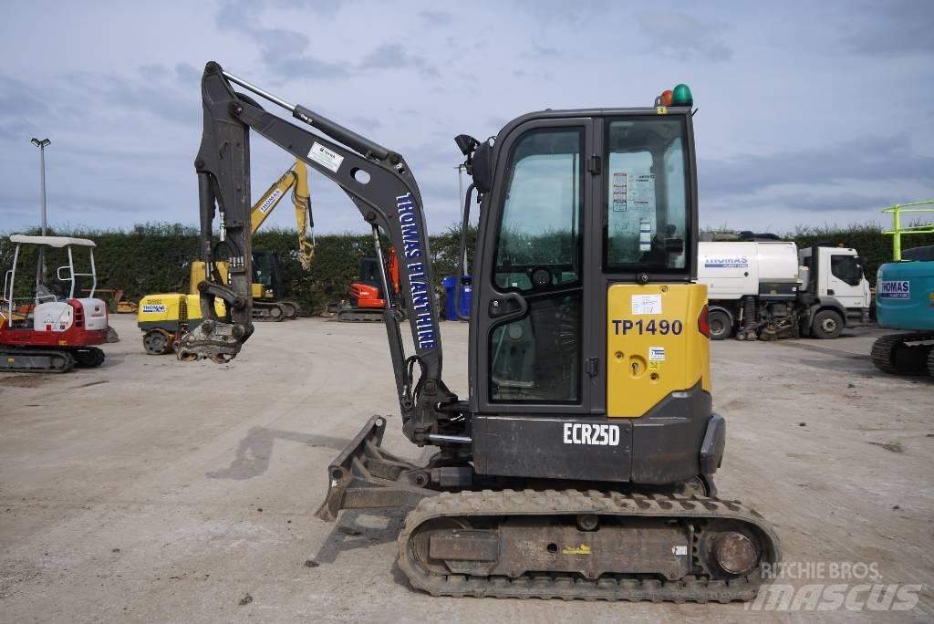 Volvo ECR 25 D Minigraafmachines < 7t