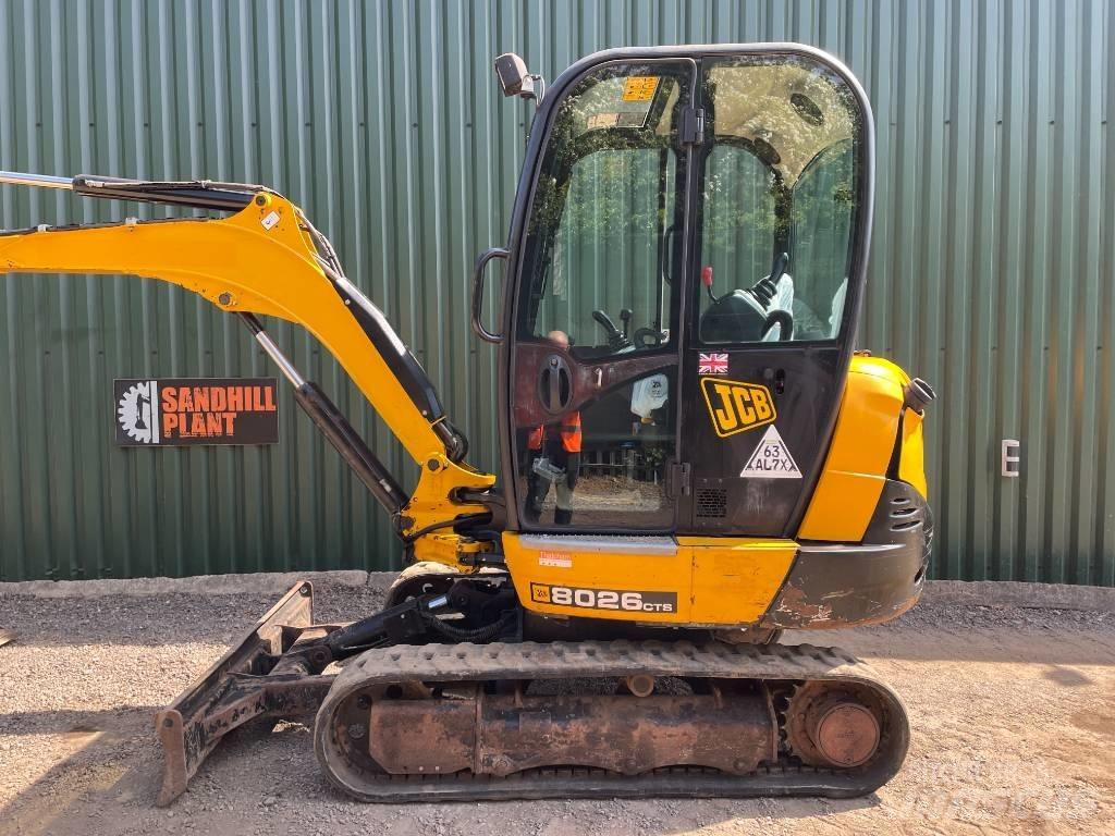 JCB 8026 CTS Minigraafmachines < 7t