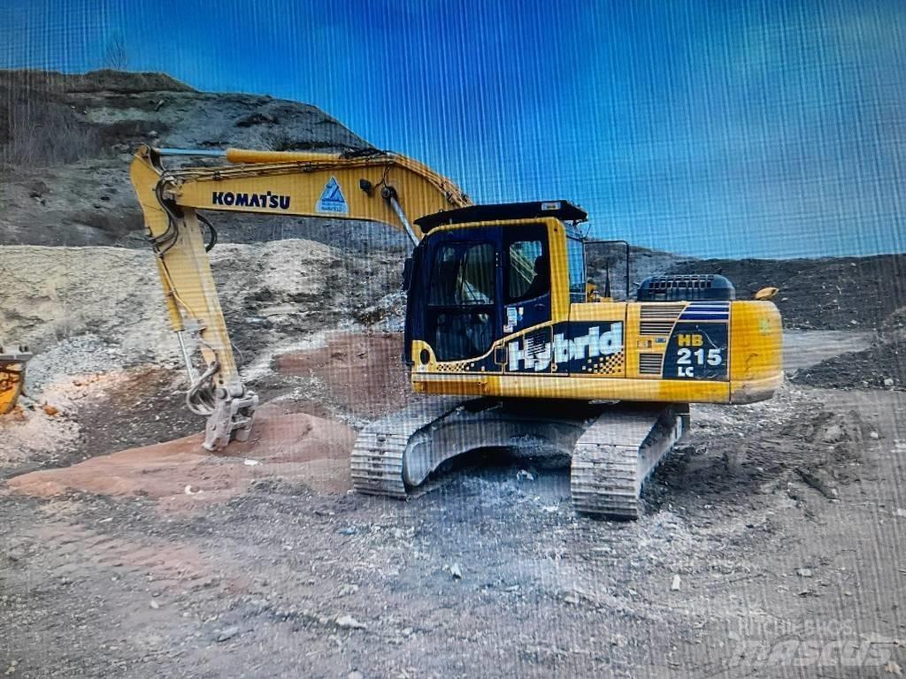 Komatsu HB 215 LC-1 Rupsgraafmachines