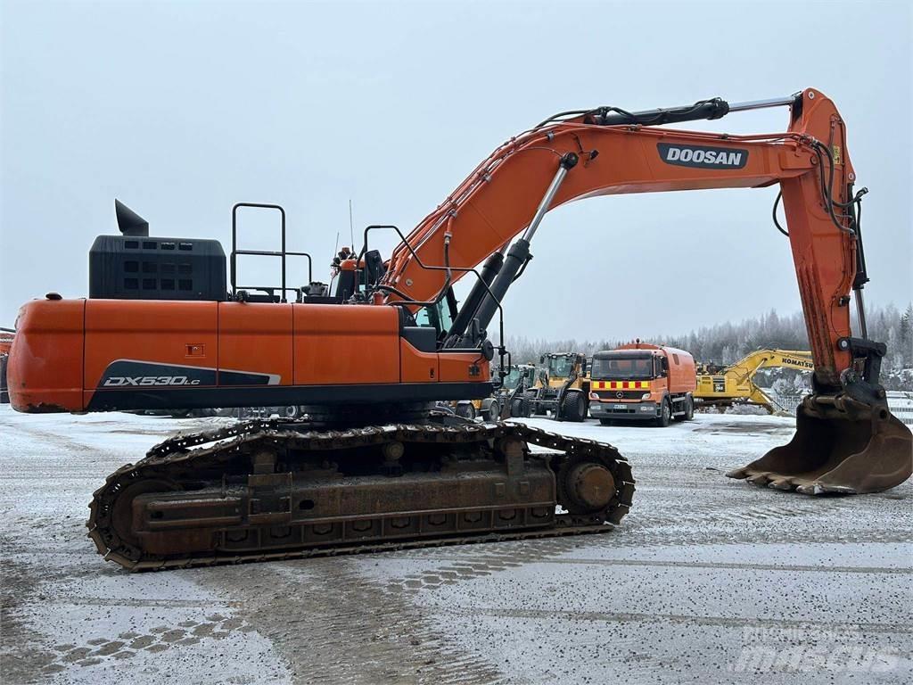 Doosan DX530LC-5 Rupsgraafmachines