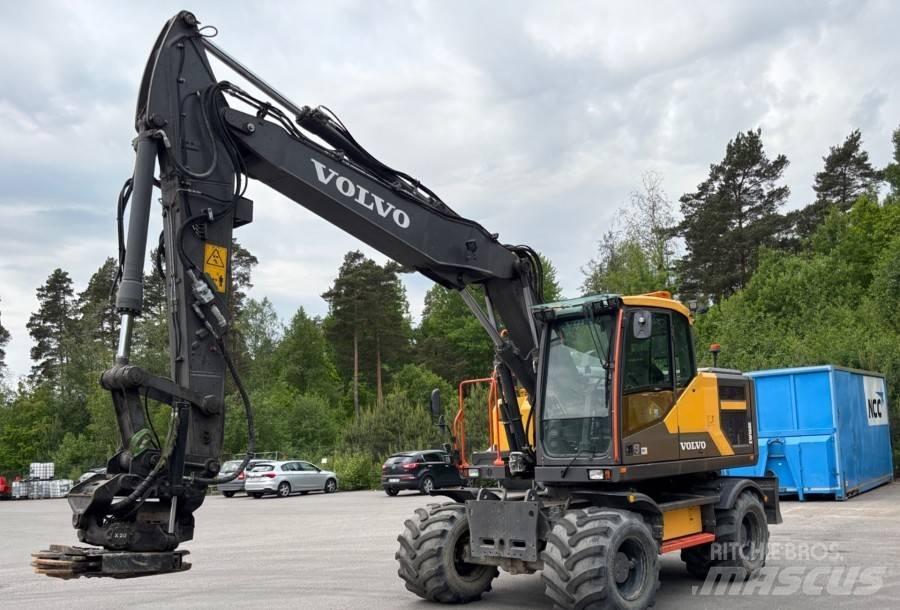 Volvo EW160E Wielgraafmachines