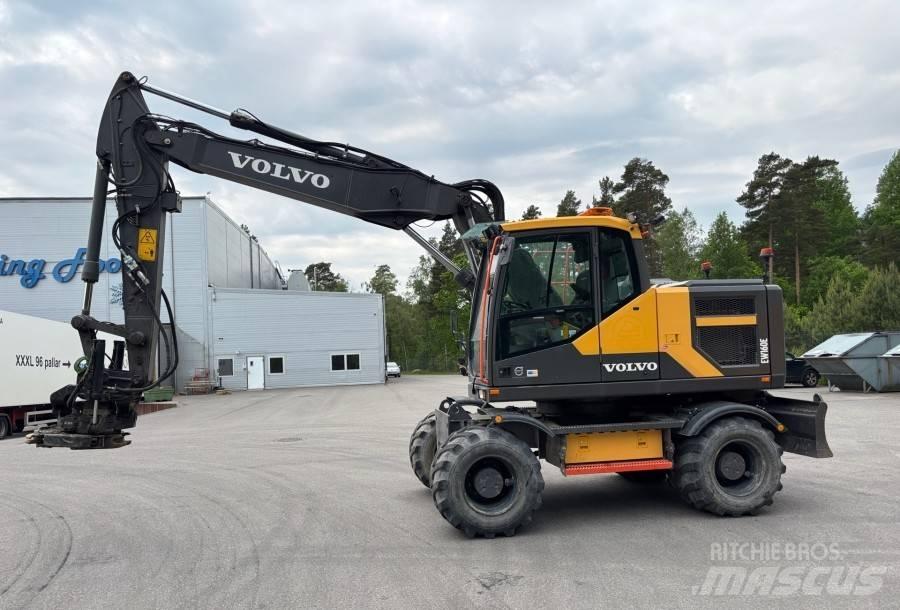 Volvo EW160E Wielgraafmachines