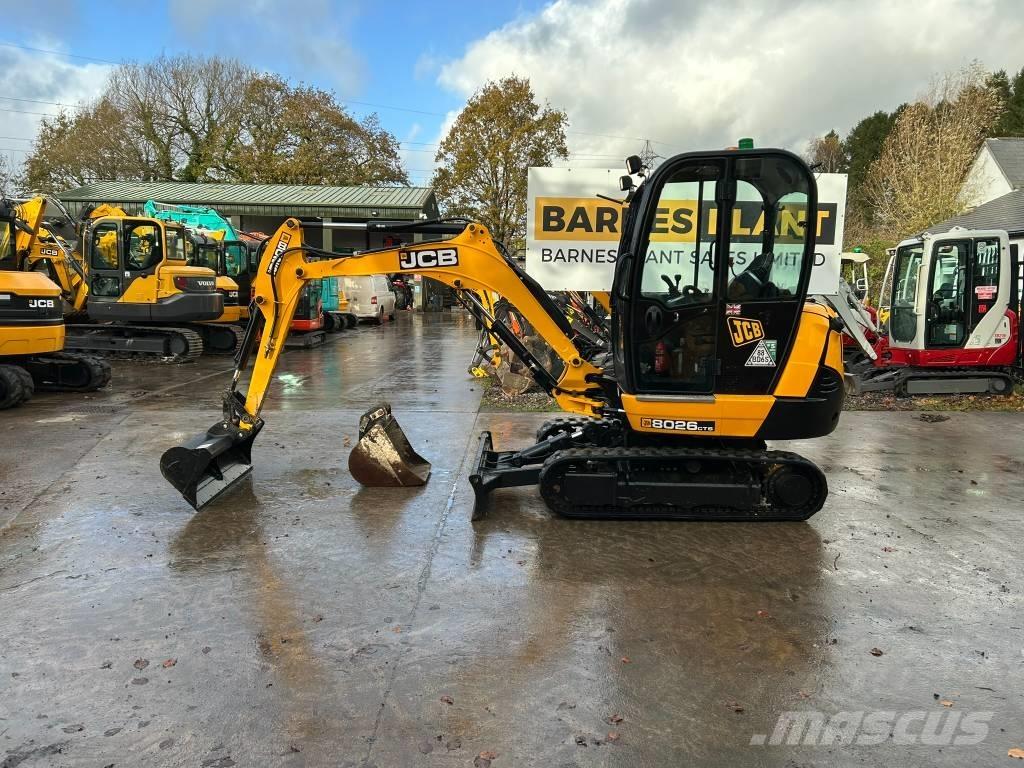 JCB 8026 CTS Minigraafmachines < 7t