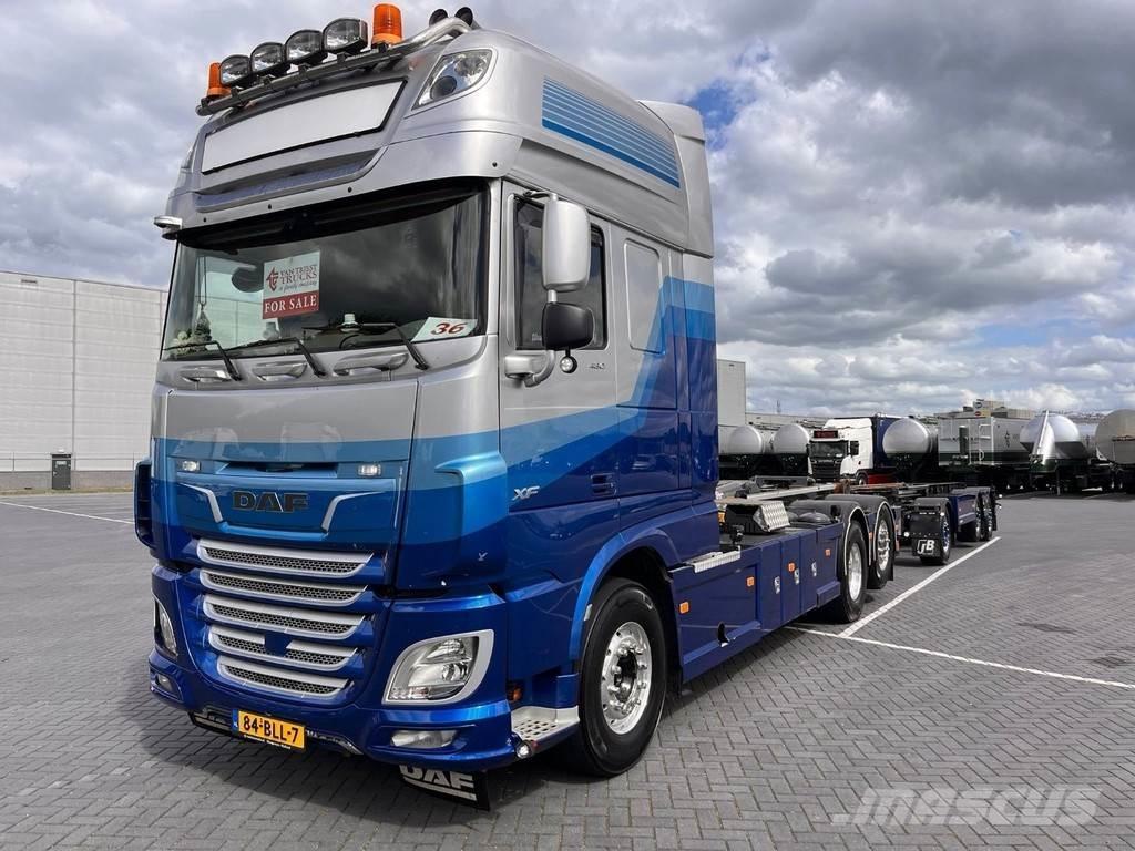 DAF XF 480 FAN Vrachtwagen met containersysteem